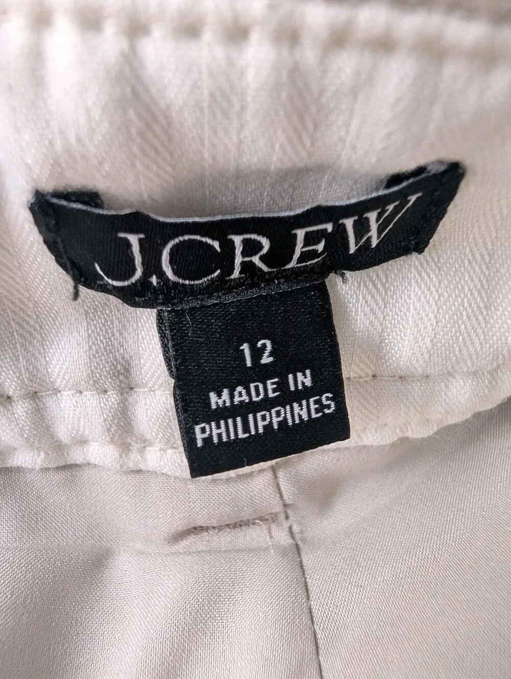 J.Crew Remi High Waist Linen Blend Shorts in Flax Ivory